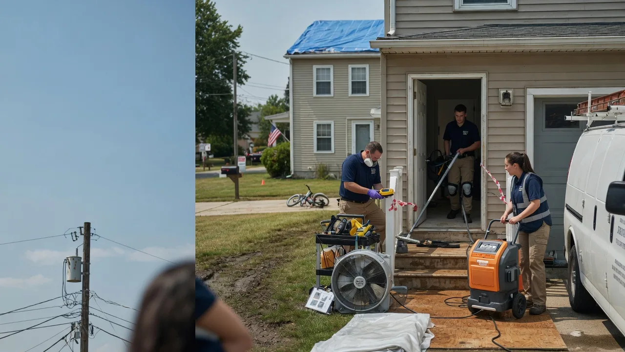 Water Damage Repair in South Paris, ME near me